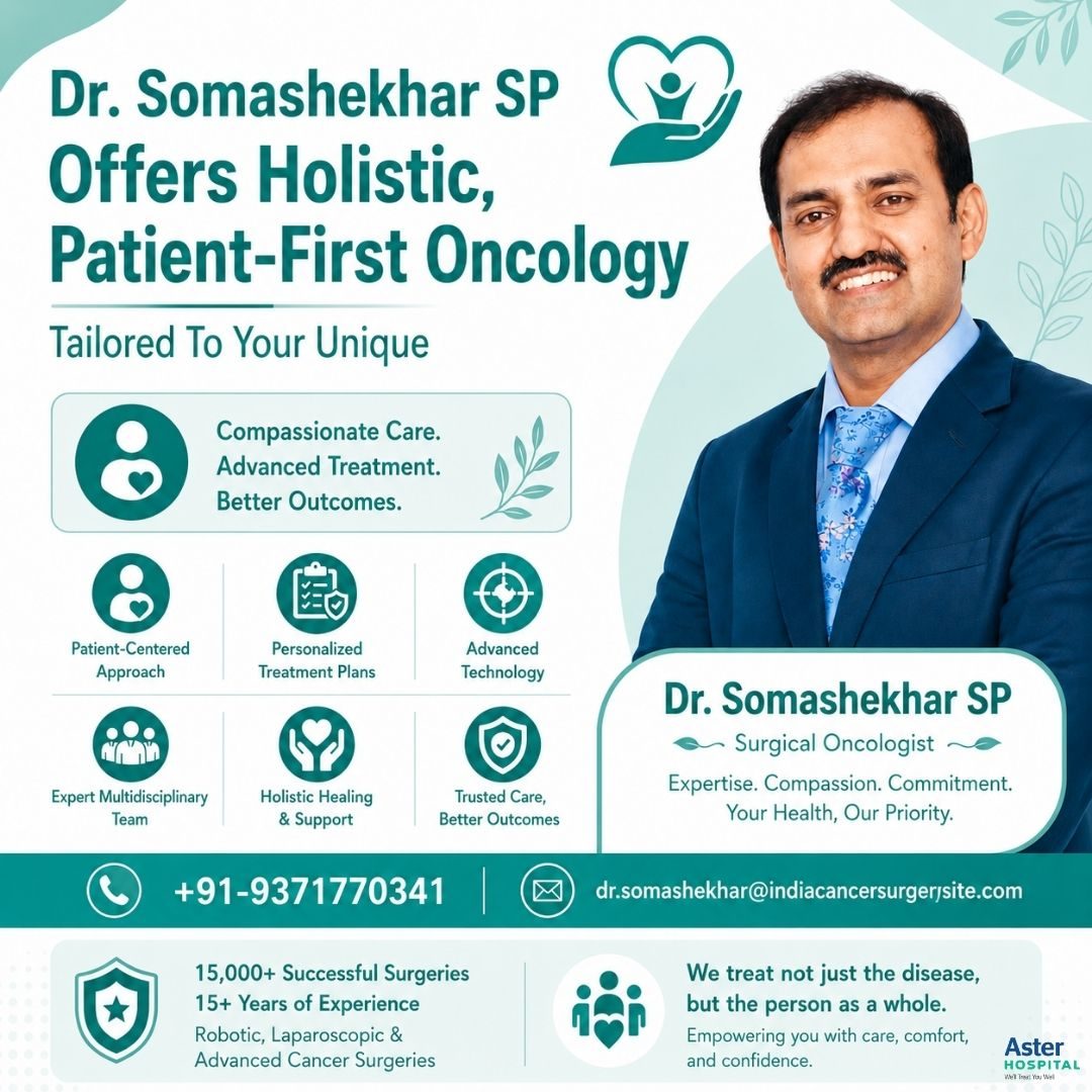 Dr. Somashekhar SP Best Oncologist Bangalore